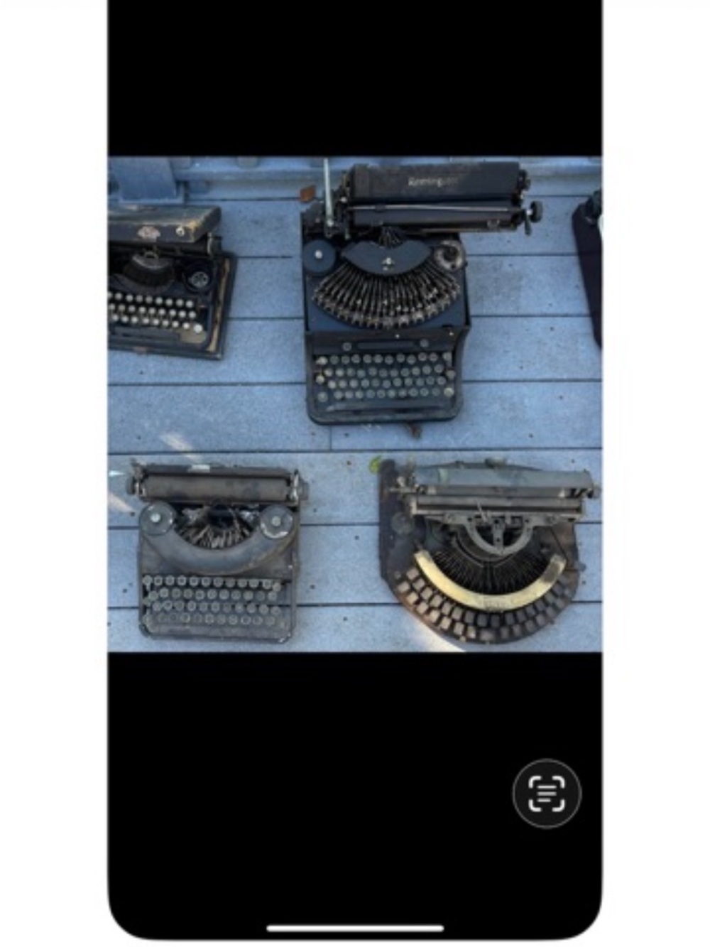Remington Vintage Typewriter - Black
